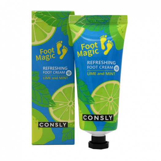 Освежающий крем для ног Consly Refreshing Foot Cream
