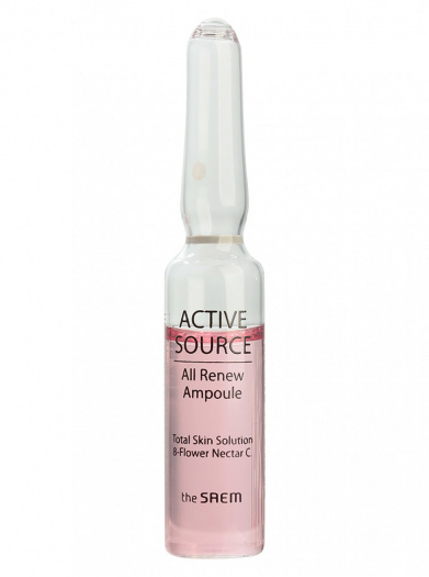 Эссенция для лица The Saem Active Source All Renew Ampoule