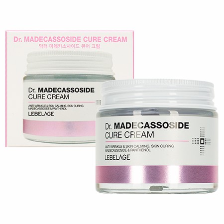 Успокаивающий крем против морщин с мадекассосидом Lebelage Dr. Madecassoside Cure Cream