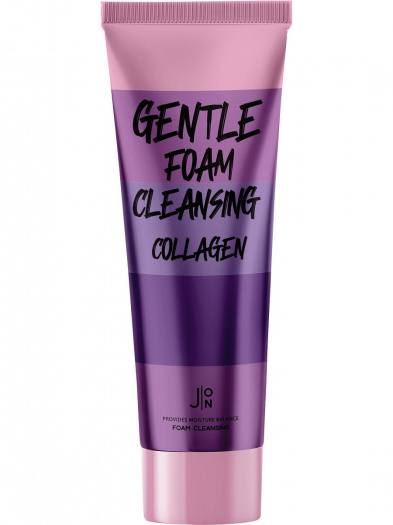 Пенка для умывания с коллагеном J:ON Gentle Foam Cleansing Collagen