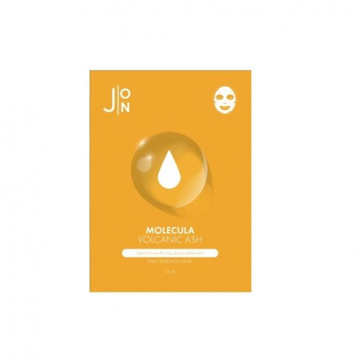 Тканевая маска с вулканическим пеплом J:ON Molecula Volcanic Daily Essence Mask