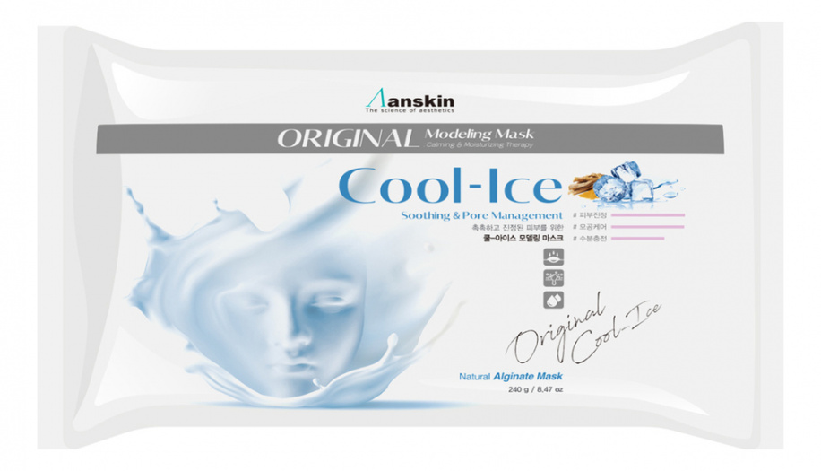 Маска альгинатная Anskin Original Cool-Ice Modeling Mask Refill 