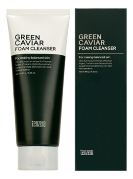 Пенка для умывания с экстрактом морского винограда Tenzero Green Caviar Foam Cleanser