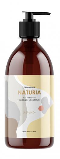 Гель для душа с ванилью Naturia Creamy Milk Body Wash - So Vanilla