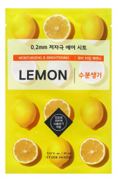 Тканевая маска с экстрактом лимона Etude House Therapy Air Mask Lemon