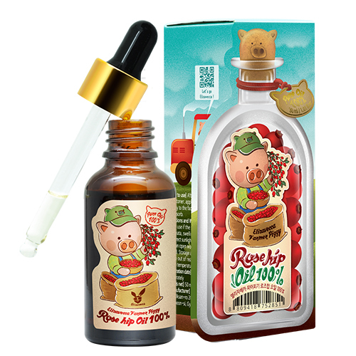 Масло для кожи с шиповником Elizavecca Farmer Piggy Rose hip Oil 100%