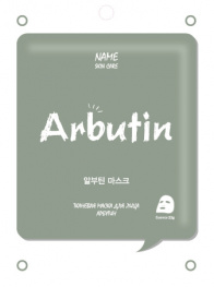 Маска тканевая с арбутином Mijin Care Arbutin Mask Pack