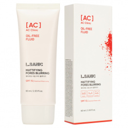 Суперлёгкий матирующий дневной флюид SPF 15 L.Sanic AC Clinic Mattifying Oil-Free Fluid SPF 15 