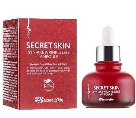 Сыворотка для лица антивозрастная Secret Skin Syn-Ake Wrinkleless Ampoule