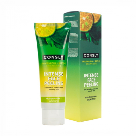Пилинг-гель для интенсивного очищения Consly Intense Face Peeling With Calamansi and AHA/BHA/PHA