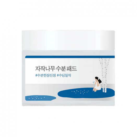 Пэды успокаивающие с берёзовым соком | Round Lab Birch Juice Moisturizing PAD 80ea