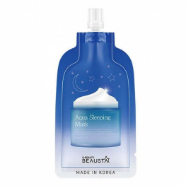 Ночная увлажняющая маска для лица с арома-маслами Beausta Aqua Sleeping Mask 
