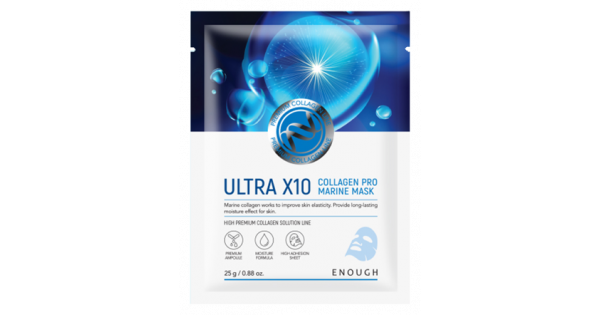 Тканевая маска с коллагеном Enough Ultra X10 Collagen Pro Marine Mask