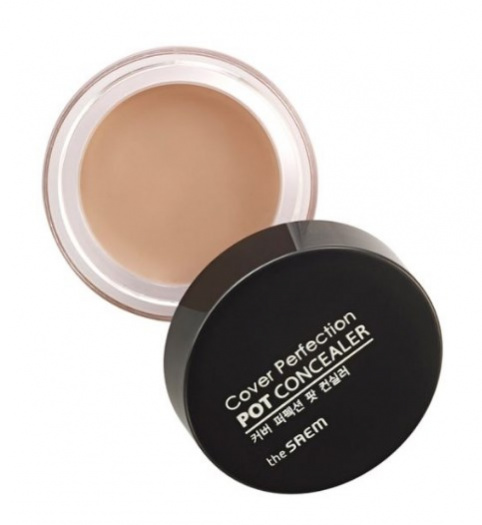 Консилер 02 The Saem Cover Perfection Pot Concealer 02 Rich Beige