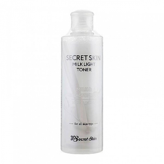 Тонер  для лица с молочными протеинами Secret Skin Milk Light Toner 