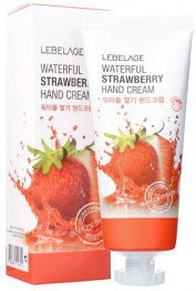 Крем для рук с экстрактом клубники Lebelage Waterful Strawberry Hand Cream