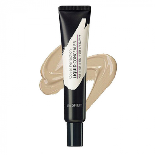Консилер жидкий 02 The Saem Cover Perfection Liquid Concealer 02 Rich Beige