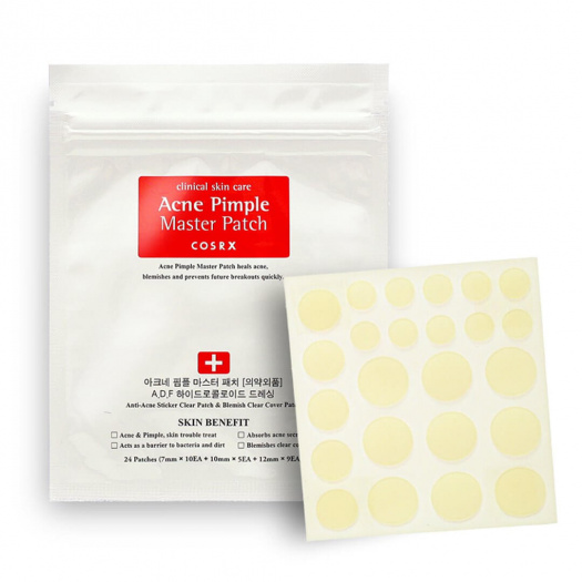 Патчи от воспалений и акне 24шт | Cosrx Acne Pimple Master Patch