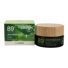 Крем для лица с алоэ The Saem Jeju Fresh Aloe Cream