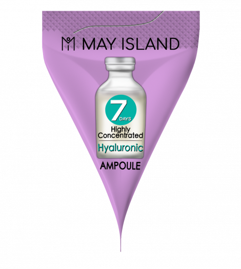 Cыворотка для лица гиалуроновая May Island 7 Days Highly Concentrated Hyaluronic Ampoule