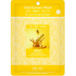 Маска тканевая золото Mijin Essence Gold Essence Mask
