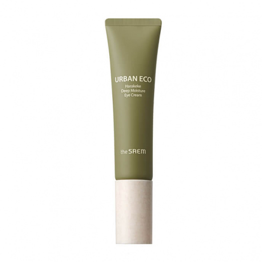 Крем для глаз с корнем новозеландского льна The Saem Urban Eco Harakeke Deep Moisture Eye Cream