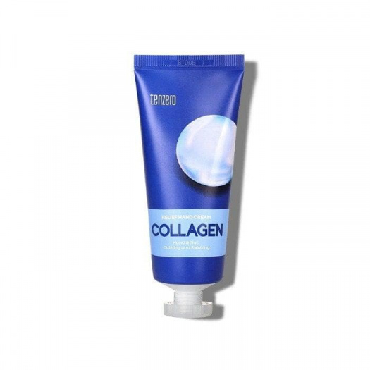 Крем для рук с коллагеном Tenzero Relief Hand Cream Collagen