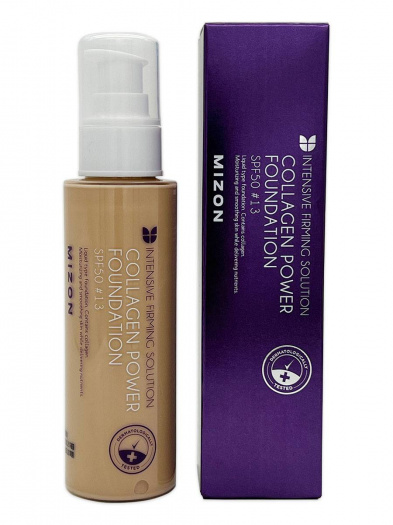 Основа тональная с коллагеном Mizon Collagen Power Foundation #13
