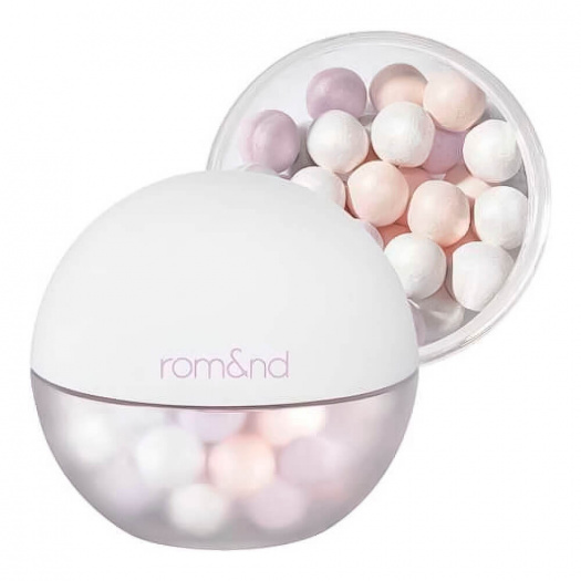 Пудра в шариках | Rom&nd Sheer Powder Pearls 01 Gleamy Veil 15g