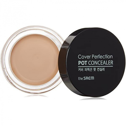 Консилер 01 The Saem Cover Perfection Pot Concealer 01 Clear Beige
