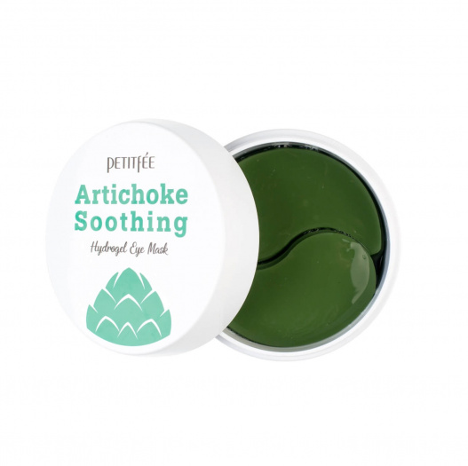 Гидрогелевые патчи для глаз с артишоком Petitfee Artichoke Soothing Hydrogel Eye Mask