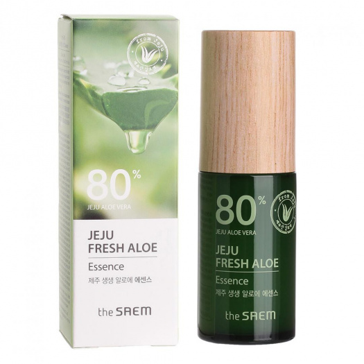 Эссенция для лица с алоэ The Saem Jeju Fresh Aloe Essence