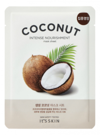 Тканевая маска увлажняющая с кокосом It's Skin The Fresh Mask Sheet Coconut 
