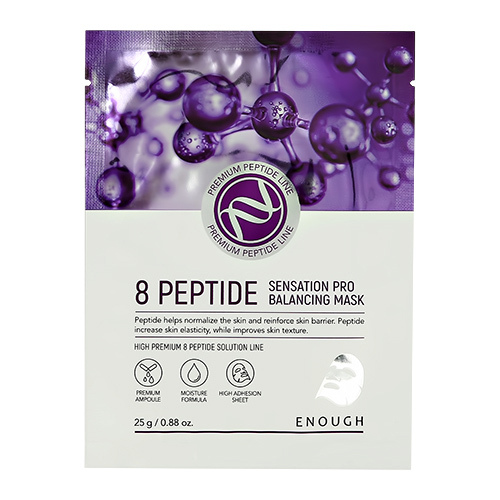Тканевая маска с пептидами Enough 8 Peptide Sensation Pro Balansing Mask