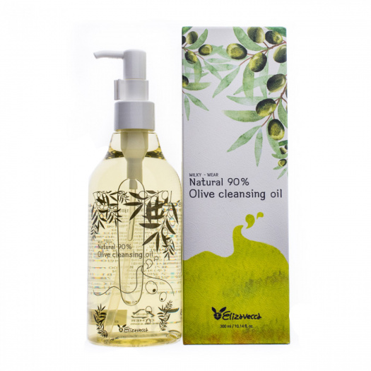 Гидрофильное масло с оливой Elizavecca Natural 90% Olive Cleansing Oil