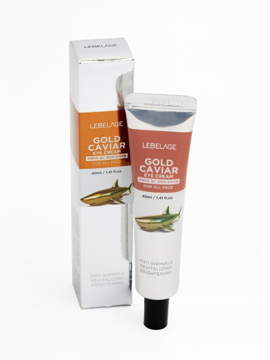 Крем для области вокруг глаз с экстрактом икры Lebelage Gold Caviar Eye Cream