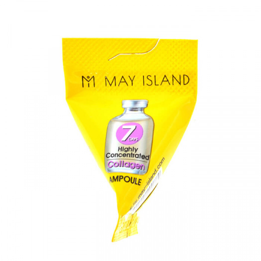 Cыворотка для лица с коллагеном May Island 7 Days Highly Concentrated Collagen Ampoule 3ml