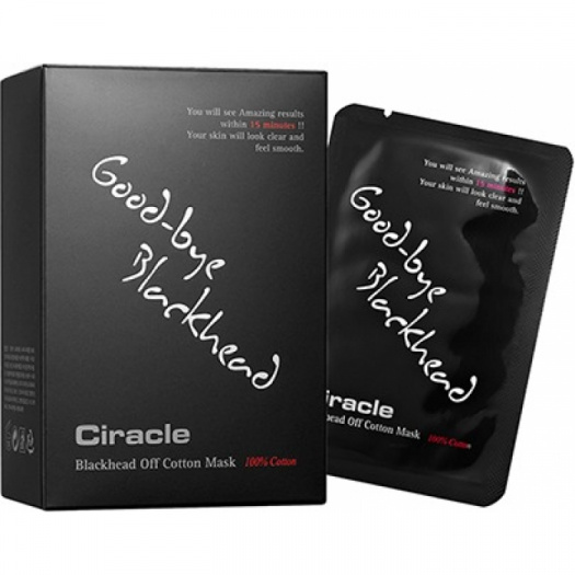 Маска для удаления черных точек Ciracle Blackhead Off Cotton Mask 